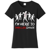 Spooky Dance Party Halloween Thriller Moves Women's T-Shirt