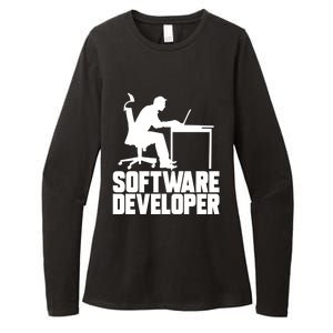 Software Developer Programmer Computer Engineer Coder Gift Womens CVC Long Sleeve Shirt