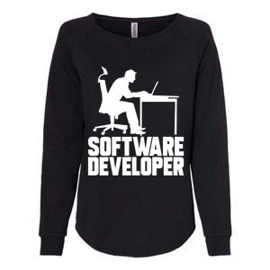 Software Developer Programmer Computer Engineer Coder Gift Womens California Wash Sweatshirt