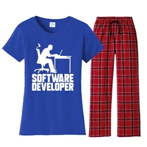 Software Developer Programmer Computer Engineer Coder Gift Women's Flannel Pajama Set