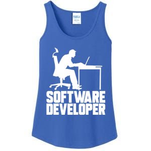 Software Developer Programmer Computer Engineer Coder Gift Ladies Essential Tank