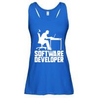 Software Developer Programmer Computer Engineer Coder Gift Ladies Essential Flowy Tank