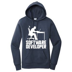 Software Developer Programmer Computer Engineer Coder Gift Women's Pullover Hoodie