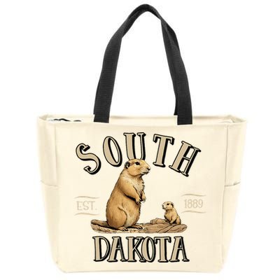 South Dakota Prairie Dogs Zip Tote Bag