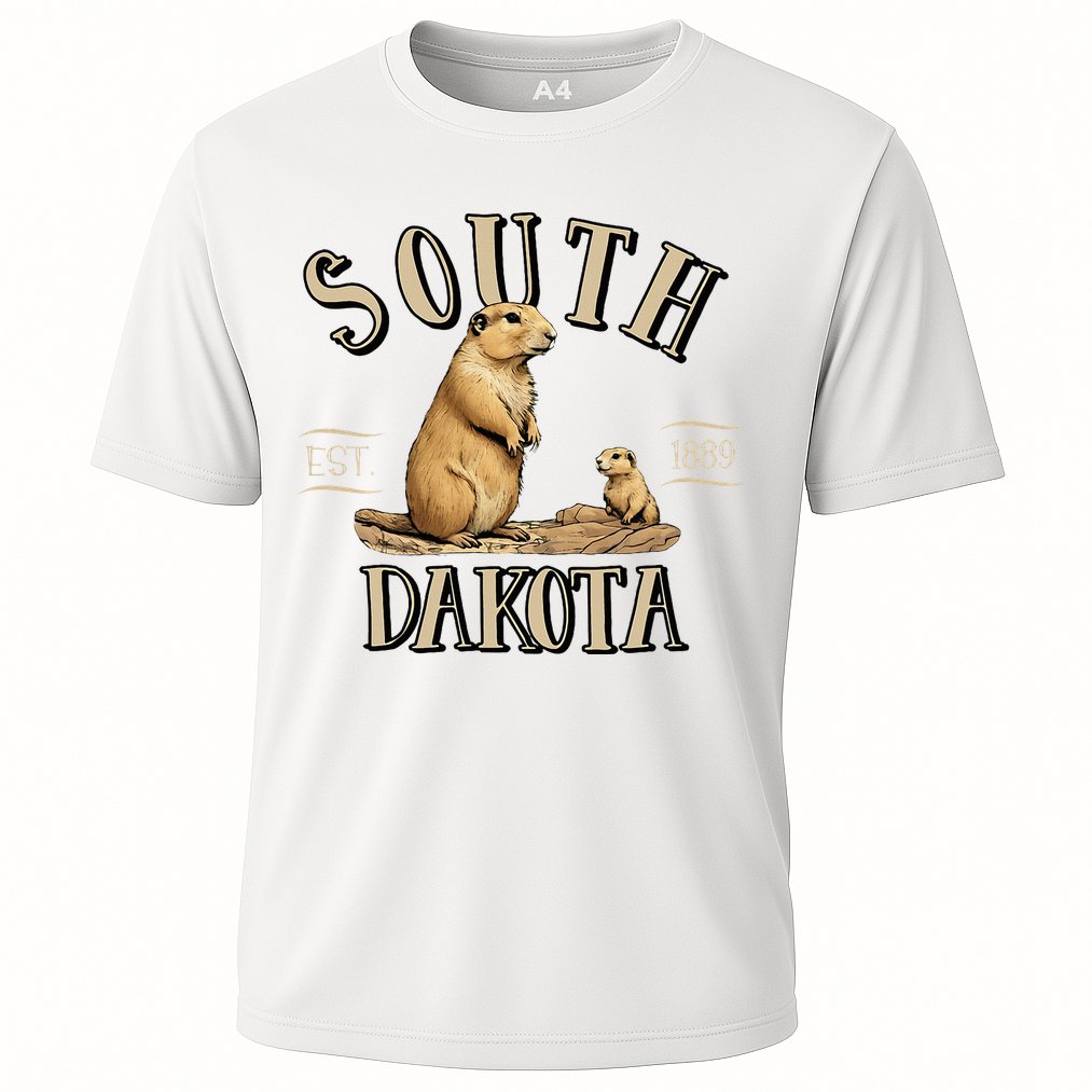 South Dakota Prairie Dogs Cooling Performance Crew T-Shirt
