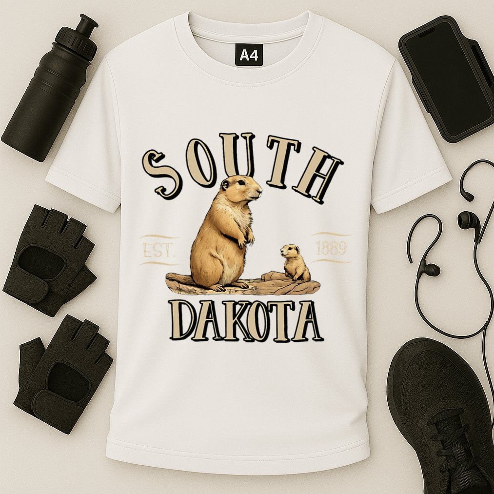 South Dakota Prairie Dogs Cooling Performance Crew T-Shirt