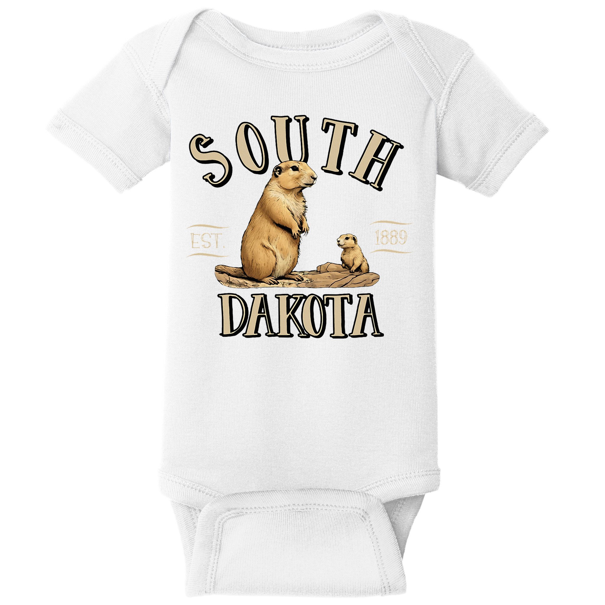 South Dakota Prairie Dogs Baby Bodysuit