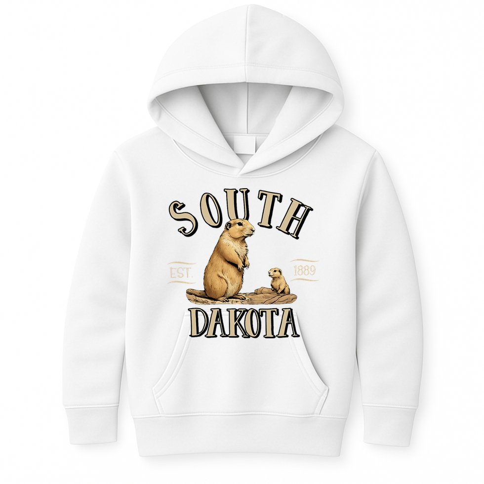South Dakota Prairie Dogs Kids Hoodie