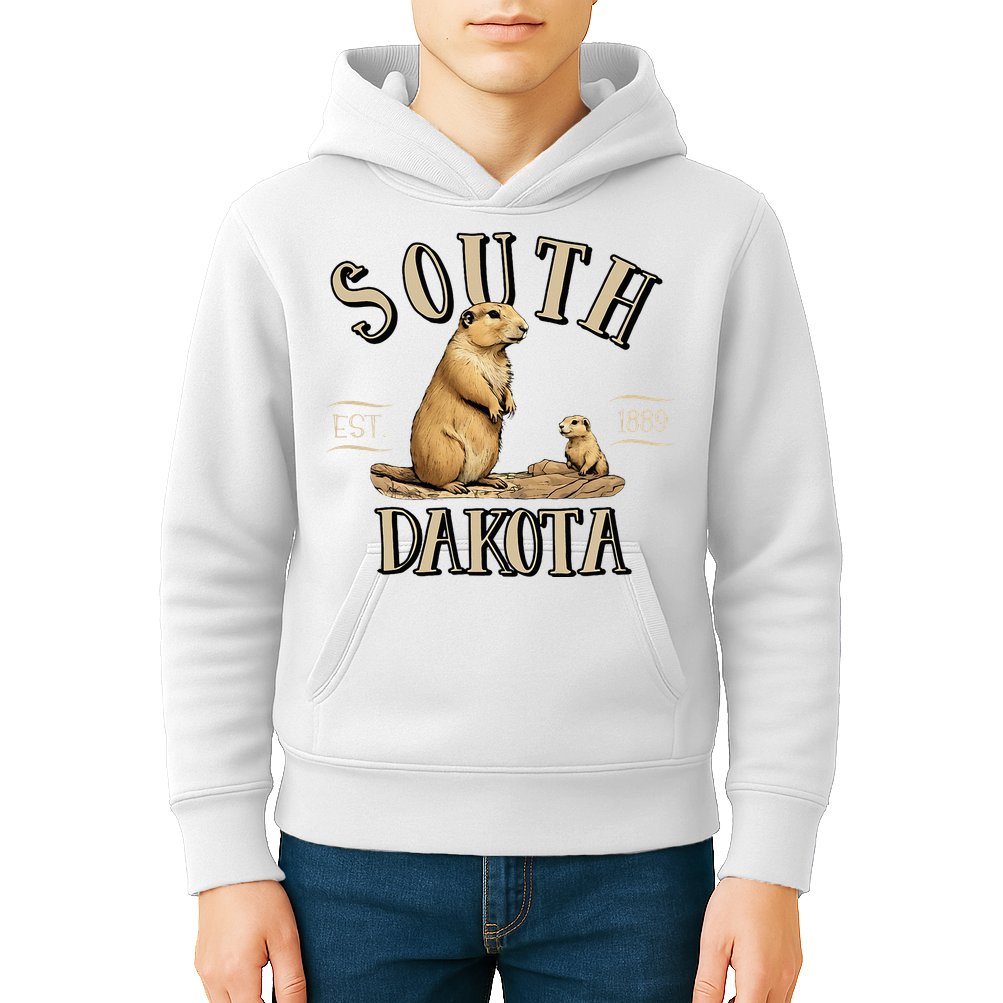 South Dakota Prairie Dogs Kids Hoodie