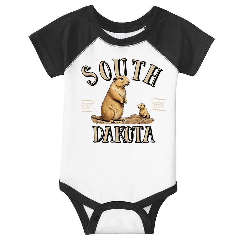 South Dakota Prairie Dogs Infant Baby Jersey Bodysuit