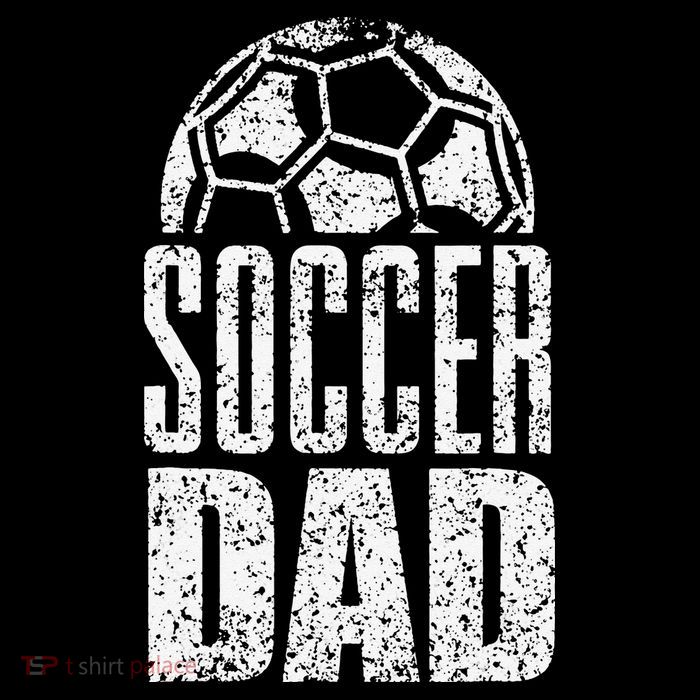 Soccer Dad Player Daddy Father Day Stripe Pom Pom Beanie