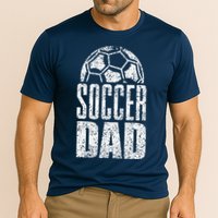 Soccer Dad Player Daddy Father Day Cooling Performance Crew T-Shirt