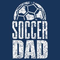 Soccer Dad Player Daddy Father Day 16 in Basic Backpack