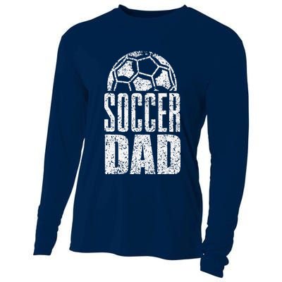 Soccer Dad Player Daddy Father Day Cooling Performance Long Sleeve Crew