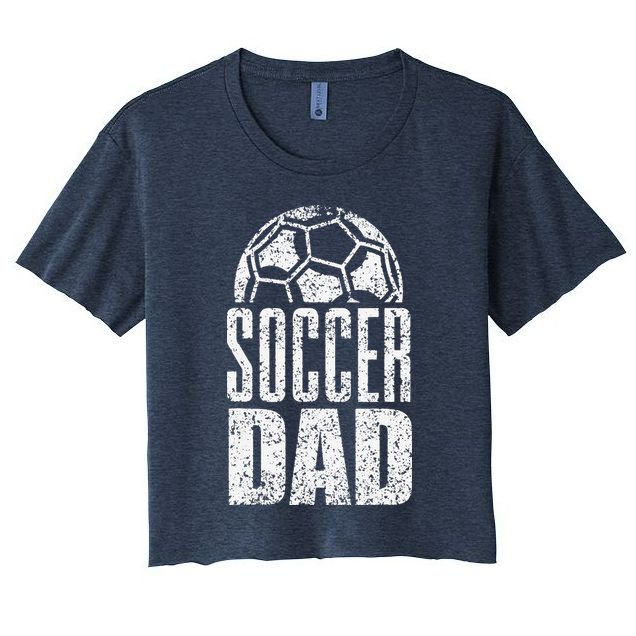 Soccer Dad Player Daddy Father Day Crop Top