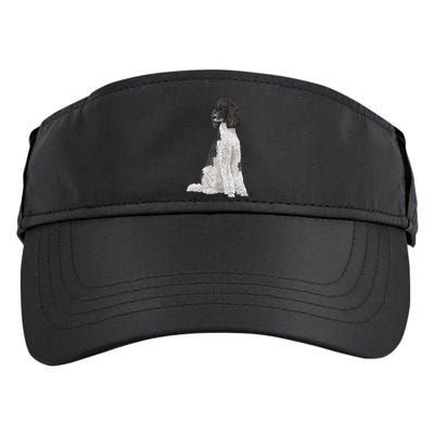 Sitting Dog Poodle Adult Drive Performance Visor
