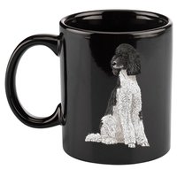 Sitting Dog Poodle 11oz C Handle Ceramic Mug
