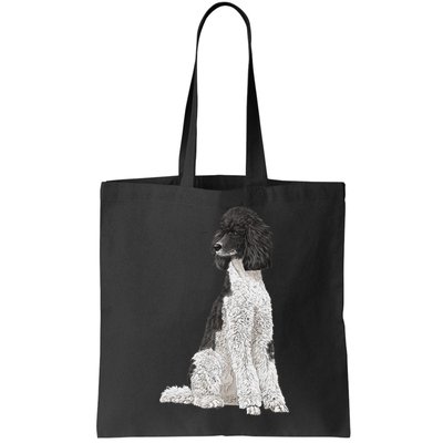 Sitting Dog Poodle Bag