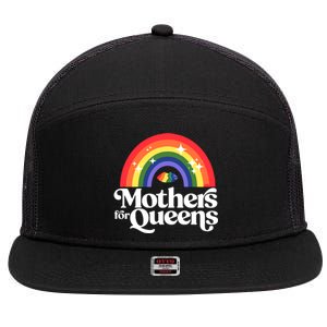 Support Drag Queens And Lgbtq 7 Panel Mesh Trucker Snapback Hat