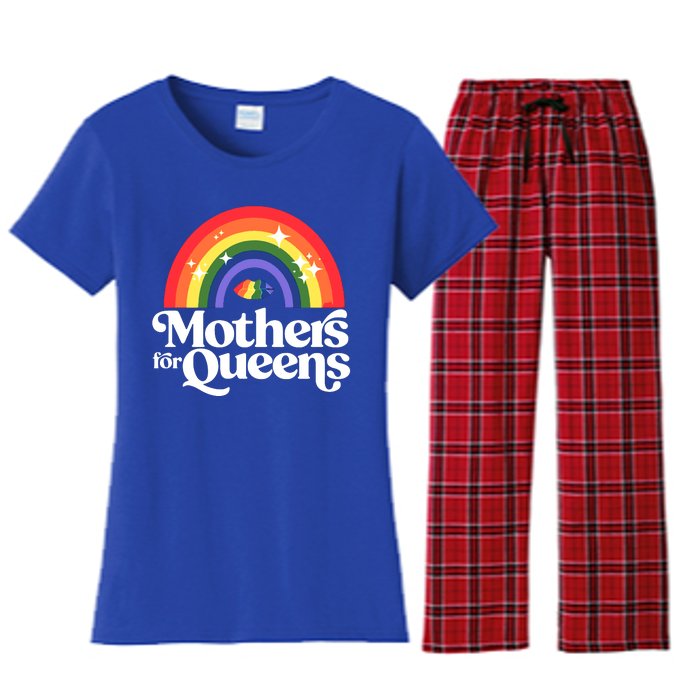 Support Drag Queens And Lgbtq Women's Flannel Pajama Set