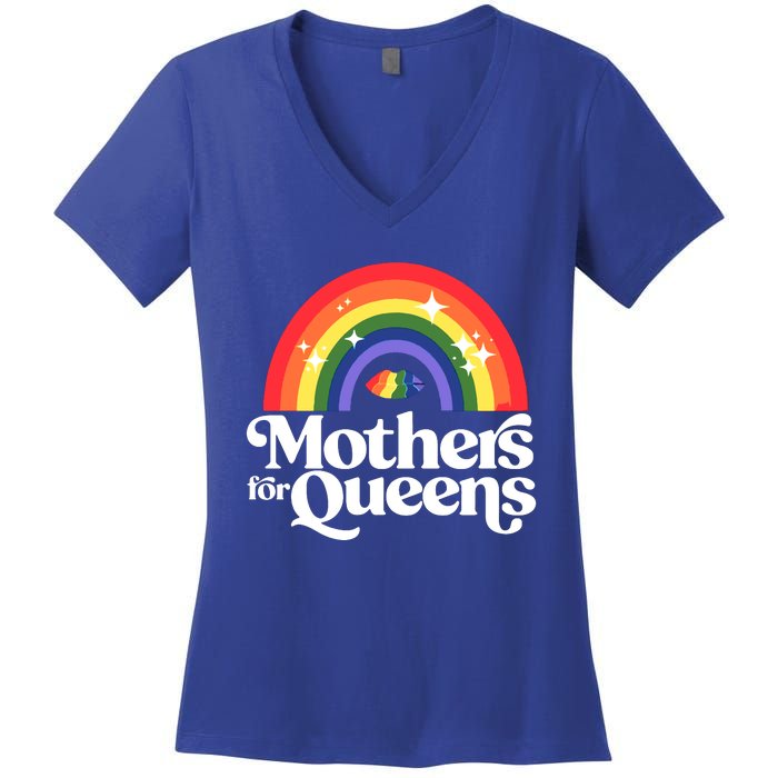 Support Drag Queens And Lgbtq Women's V-Neck T-Shirt