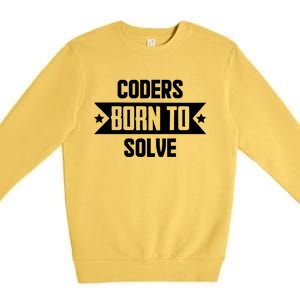 Software Developers Quote Gift Premium Crewneck Sweatshirt