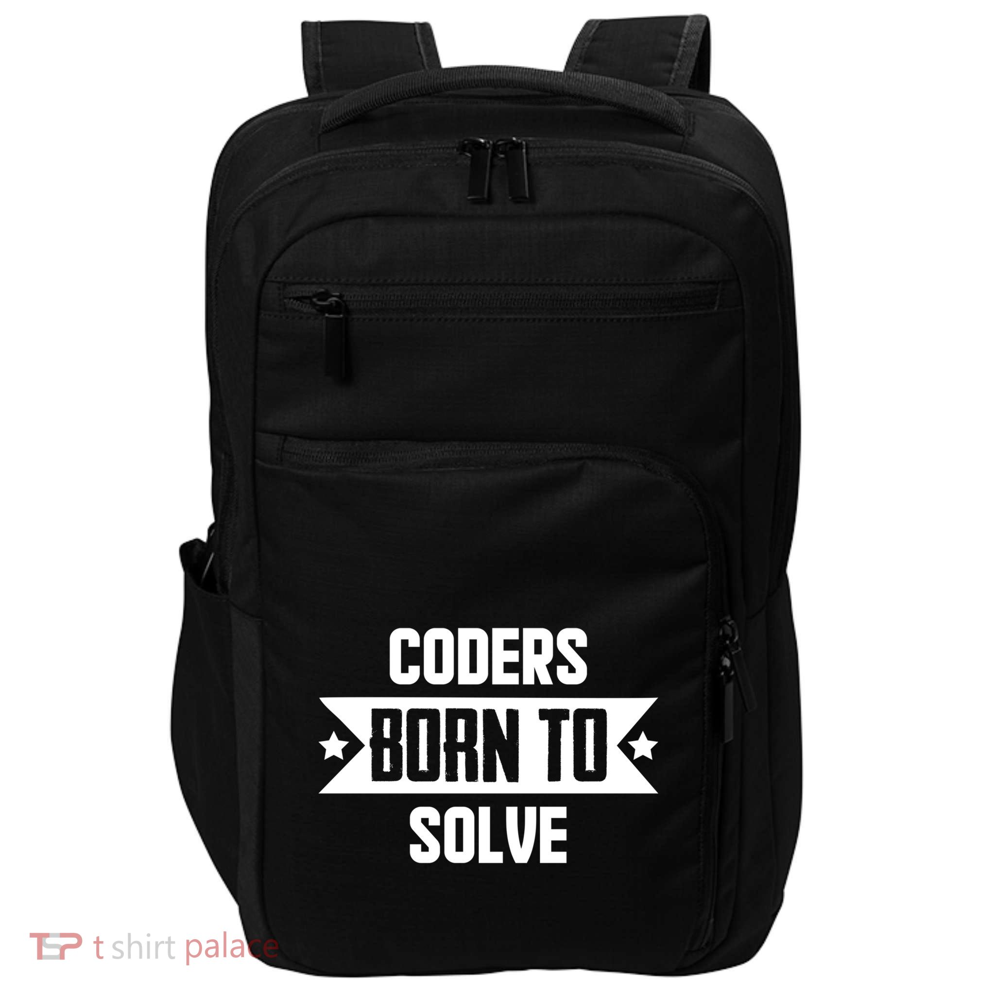 Software Developers Quote Gift Impact Tech Backpack