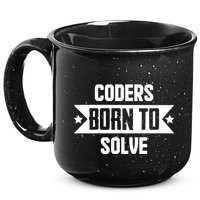 Software Developers Quote Gift 15oz Campfire Ceramic Mug