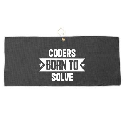 Software Developers Quote Gift Large Microfiber Waffle Golf Towel