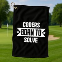 Software Developers Quote Gift Golf Towel