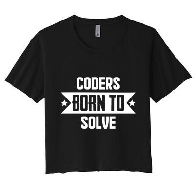 Software Developers Quote Gift Crop Top