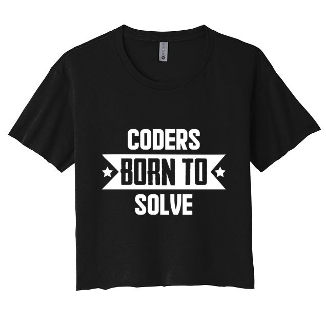 Software Developers Quote Gift Crop Top