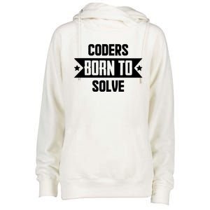 Software Developers Quote Gift Womens Funnel Neck Pullover Hood