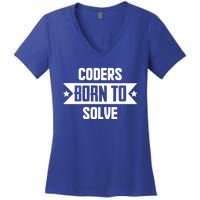 Software Developers Quote Gift Women's V-Neck T-Shirt