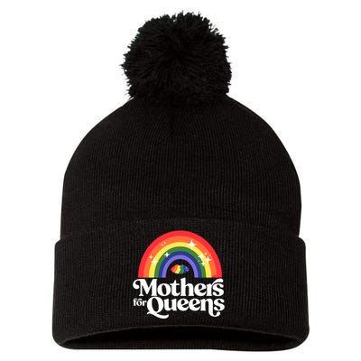 Support Drag Queens And Lgbtq Pom Pom 12in Knit Beanie