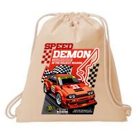 Speed Demon Racing Champion Drawstring Bag