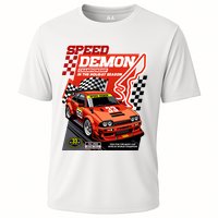 Speed Demon Racing Champion Cooling Performance Crew T-Shirt