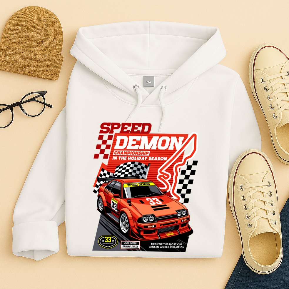 Speed Demon Racing Champion Hoodie