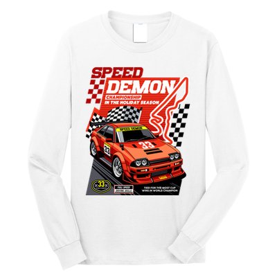 Speed Demon Racing Champion Long Sleeve Shirt