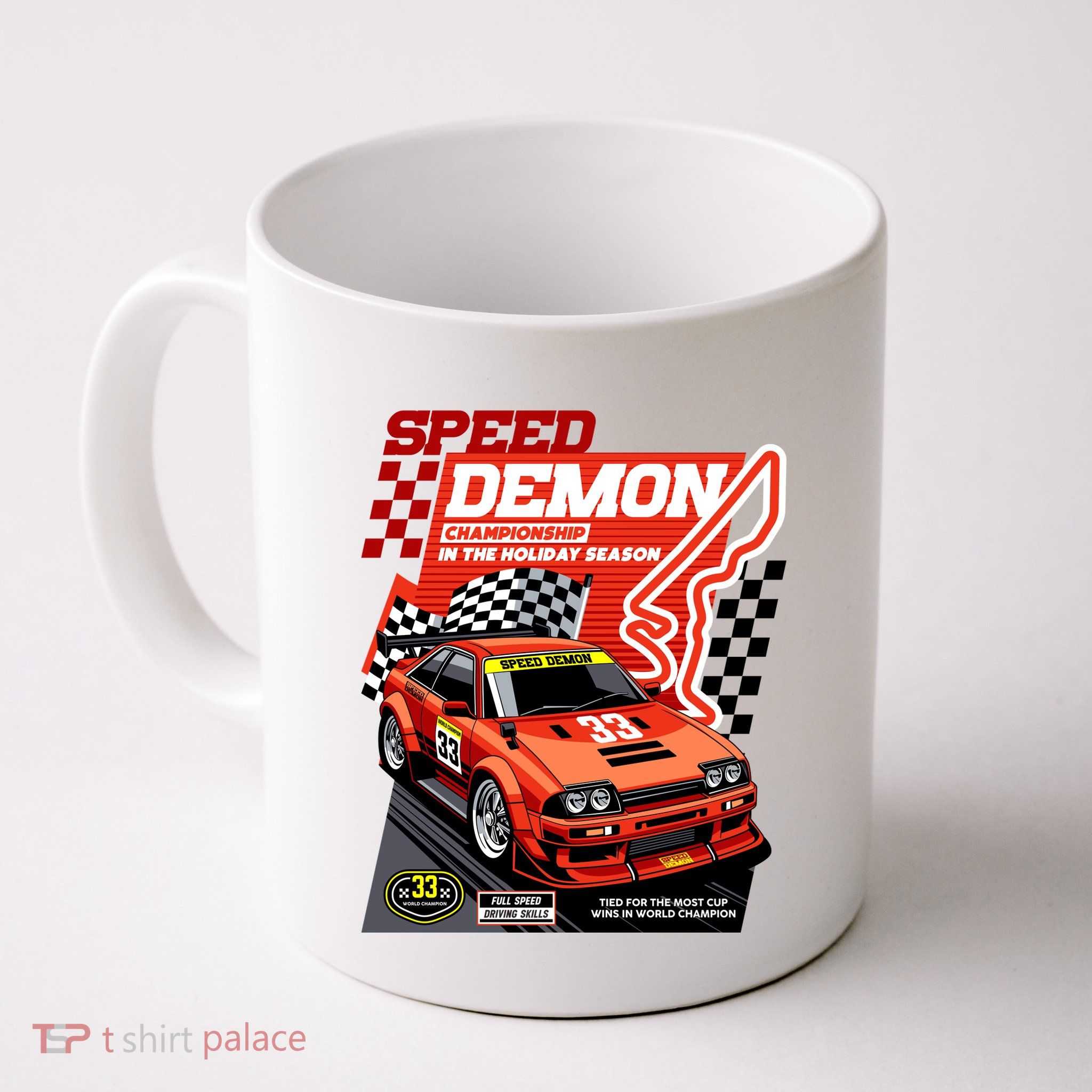 Speed Demon Racing Champion Mug