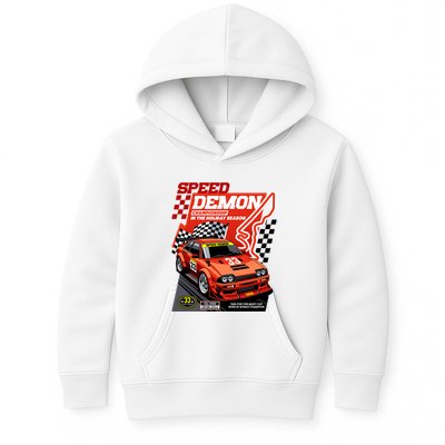 Speed Demon Racing Champion Kids Hoodie