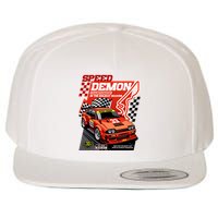 Speed Demon Racing Champion Wool Snapback Cap