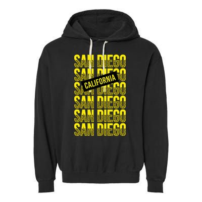 San Diego Repeat Garment-Dyed Fleece Hoodie