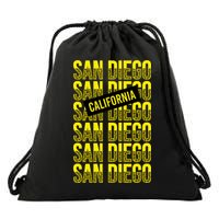 San Diego Repeat Drawstring Bag