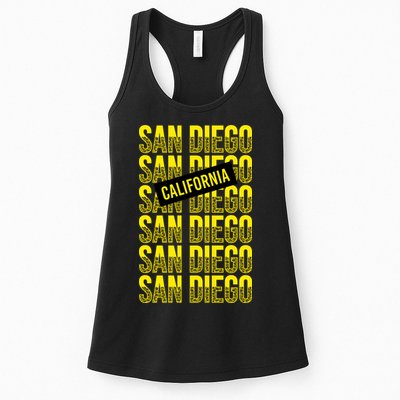 San Diego Repeat Womens Tank Top