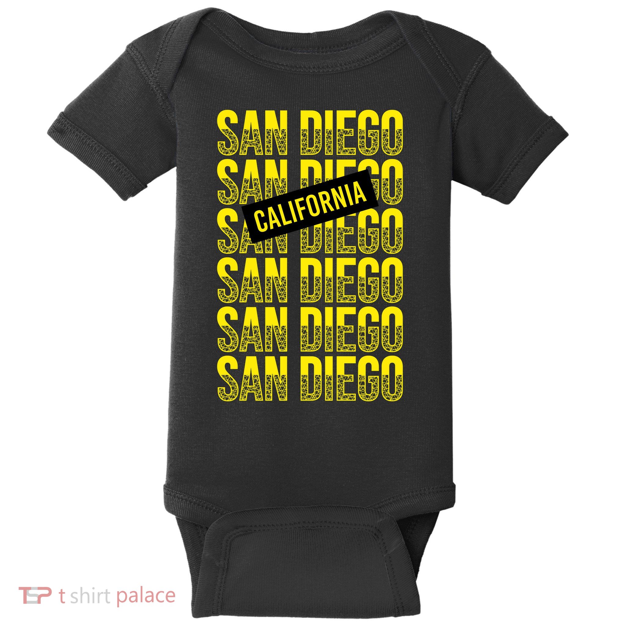 San Diego Repeat Baby Bodysuit