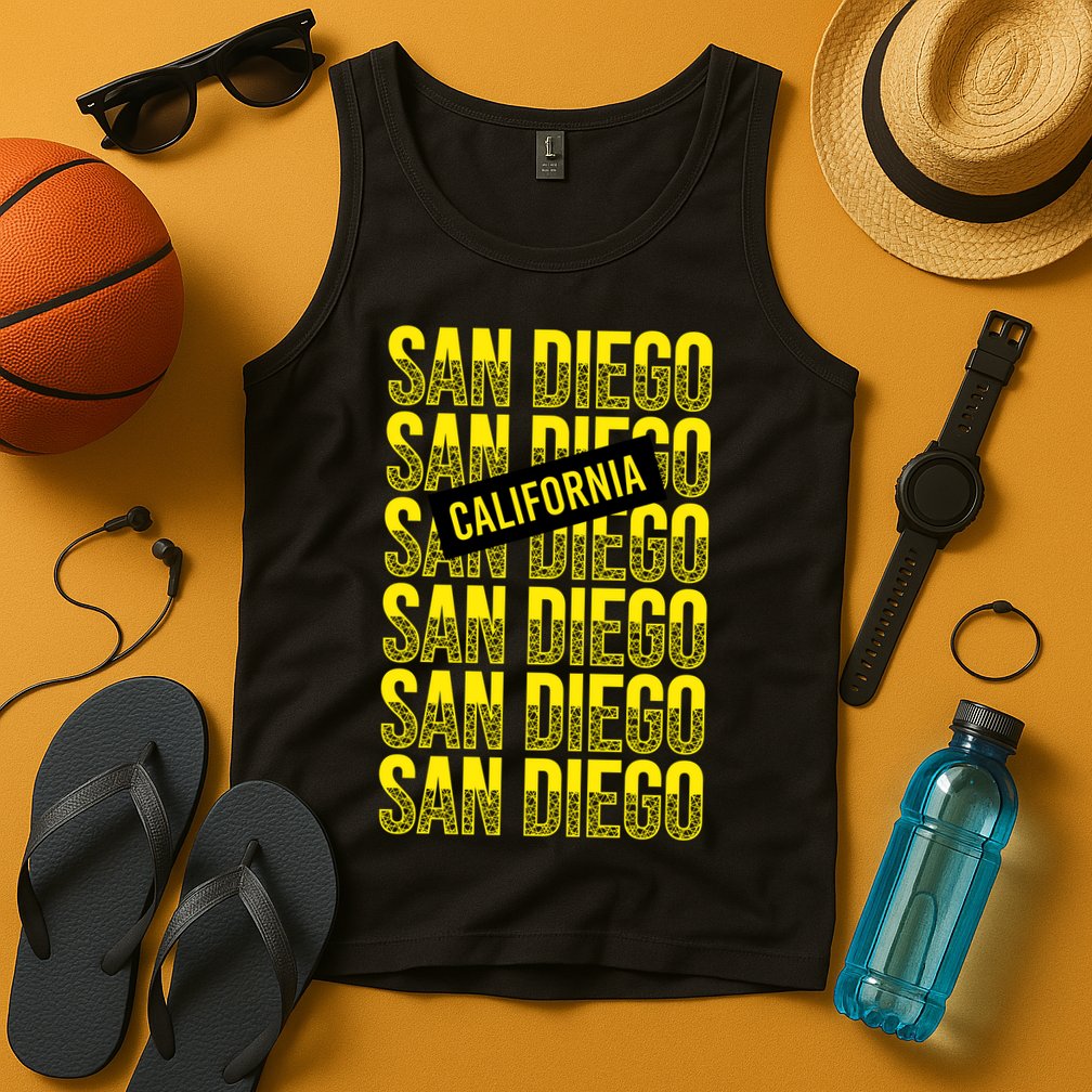 San Diego Repeat Tank Top
