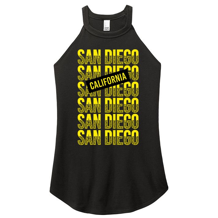San Diego Repeat Women's Perfect Tri Rocker Tank