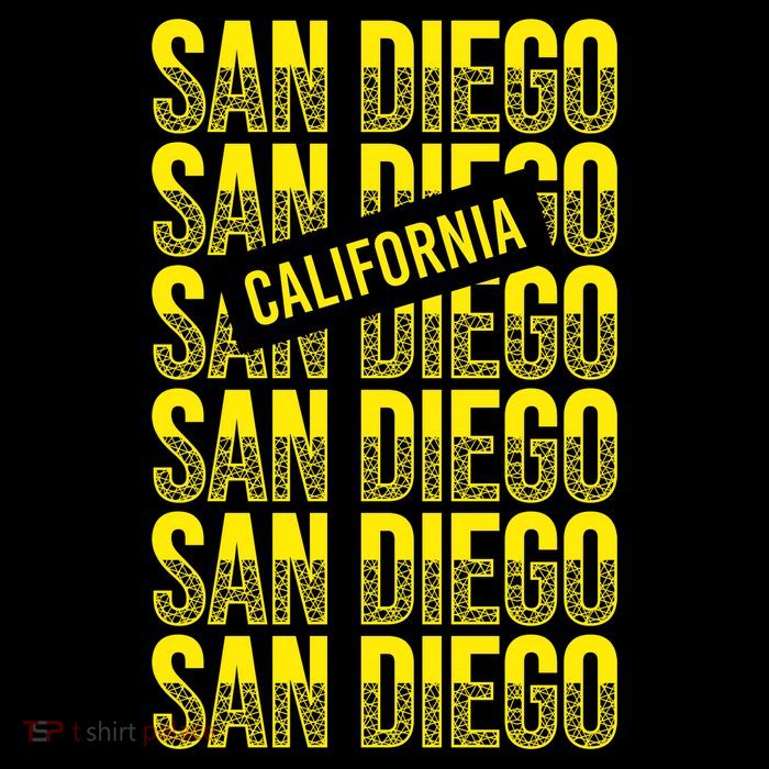 San Diego Repeat Womens T-Shirt
