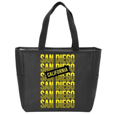 San Diego Repeat Zip Tote Bag